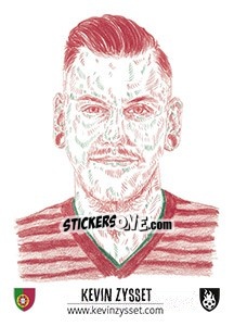 Sticker Kevin Zysset - Euro 2016 - Tschuttiheftli