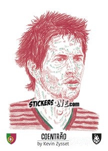 Sticker Coentrão - Euro 2016 n. 296 - Tschuttiheftli