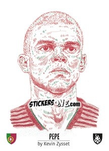 Sticker Pepe - Euro 2016 n. 297 - Tschuttiheftli