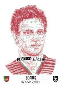 Sticker Soares - Euro 2016 - Tschuttiheftli