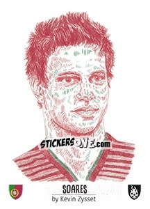 Cromo Soares - Euro 2016 n. 299 - Tschuttiheftli