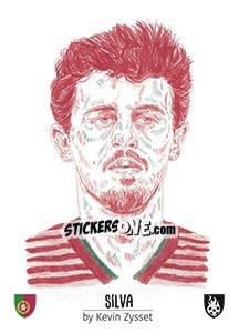 Cromo Silva - Euro 2016 n. 304 - Tschuttiheftli