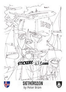 Sticker Sigthórsson - Euro 2016 n. 318 - Tschuttiheftli