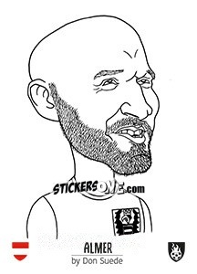 Sticker Almer - Euro 2016 n. 323 - Tschuttiheftli