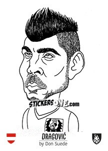 Sticker Dragovic - Euro 2016 n. 325 - Tschuttiheftli