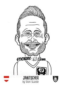 Sticker Jantscher - Euro 2016 - Tschuttiheftli