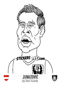 Sticker Junuzovic - Euro 2016 n. 330 - Tschuttiheftli