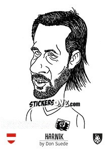 Sticker Harnik - Euro 2016 n. 332 - Tschuttiheftli