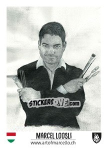 Sticker Marcel Loosli - Euro 2016 n. 334 - Tschuttiheftli
