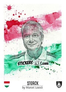 Sticker Storck - Euro 2016 - Tschuttiheftli