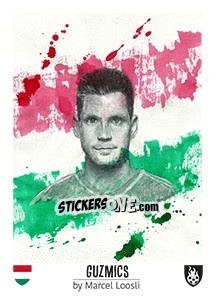 Sticker Guzmics - Euro 2016 - Tschuttiheftli