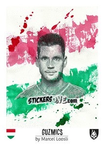 Sticker Guzmics - Euro 2016 n. 339 - Tschuttiheftli
