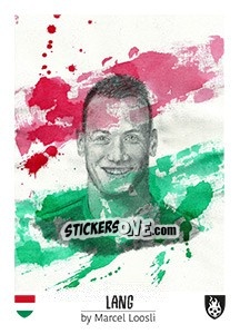 Sticker Lang - Euro 2016 n. 340 - Tschuttiheftli