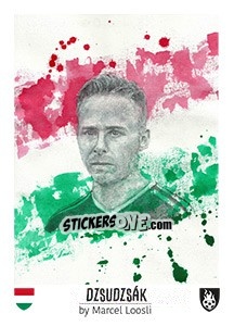 Sticker Dzsudzsák - Euro 2016 n. 345 - Tschuttiheftli