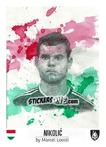 Sticker Nikolic - Euro 2016 - Tschuttiheftli