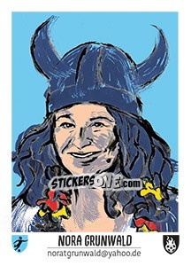 Sticker Nora Grunwald - Euro 2016 n. 348 - Tschuttiheftli