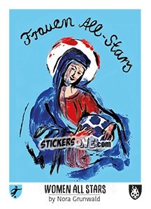 Sticker Frauenfussbal All-Stars - Euro 2016 - Tschuttiheftli