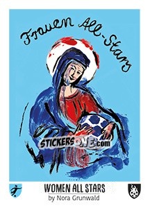 Sticker Frauenfussbal All-Stars - Euro 2016 n. 349 - Tschuttiheftli