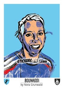 Sticker Bouhaddi - Euro 2016 n. 350 - Tschuttiheftli