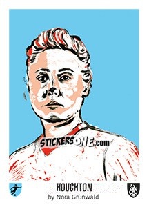 Figurina Houghton - Euro 2016 n. 354 - Tschuttiheftli