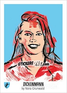 Sticker Dickenmann - Euro 2016 n. 355 - Tschuttiheftli