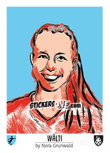 Sticker Wälti - Euro 2016 n. 356 - Tschuttiheftli