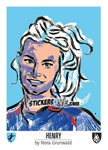 Sticker Henry - Euro 2016 n. 357 - Tschuttiheftli