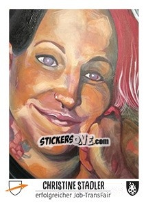 Sticker Christine Stadler - Euro 2016 n. 362 - Tschuttiheftli