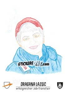 Sticker Dragana Lajsic - Euro 2016 n. 363 - Tschuttiheftli