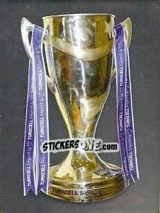 Sticker Championship Trophy - Turkcell Süper Lig 2008-2009 n. 1 - Panini