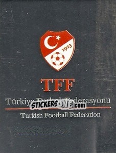 Sticker Emblem TFF - Turkcell Süper Lig 2008-2009 - Panini