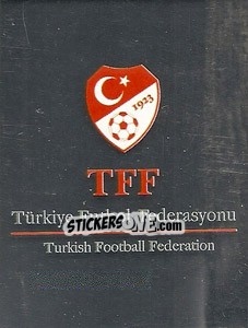 Sticker Emblem TFF - Turkcell Süper Lig 2008-2009 n. 2 - Panini