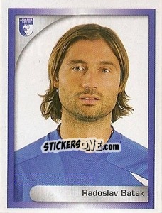 Sticker Radoslav Batak - Turkcell Süper Lig 2008-2009 - Panini