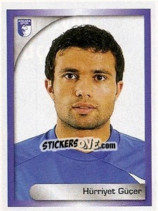 Sticker Hürriyet Güçer - Turkcell Süper Lig 2008-2009 n. 14 - Panini