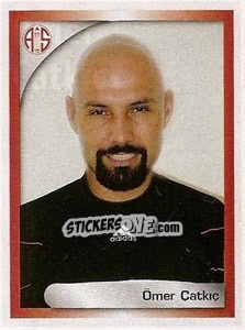 Sticker Ömer Çatkiç - Turkcell Süper Lig 2008-2009 - Panini