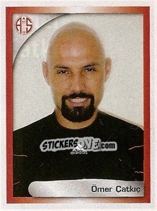 Sticker Ömer Çatkiç - Turkcell Süper Lig 2008-2009 n. 27 - Panini