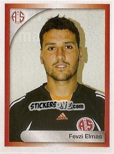 Sticker Fevzi Elmas - Turkcell Süper Lig 2008-2009 - Panini