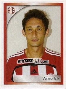 Sticker Vahap Işik - Turkcell Süper Lig 2008-2009 - Panini