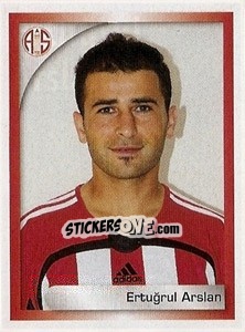 Sticker Ertuğrul Arslan - Turkcell Süper Lig 2008-2009 - Panini