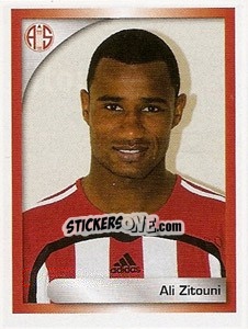 Figurina Ali Zitouni - Turkcell Süper Lig 2008-2009 n. 43 - Panini