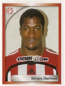 Cromo Sergey Dijehoua - Turkcell Süper Lig 2008-2009 n. 45 - Panini