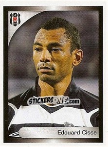 Sticker Edouard Cisse - Turkcell Süper Lig 2008-2009 n. 61 - Panini