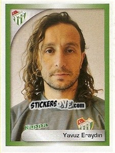 Sticker Yavuz Eraydin - Turkcell Süper Lig 2008-2009 n. 72 - Panini