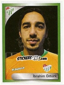 Sticker Ibrahim Öztürk - Turkcell Süper Lig 2008-2009 - Panini