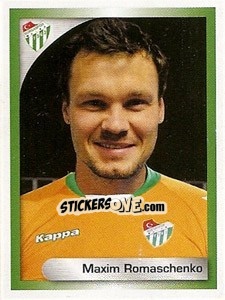 Sticker Maxim Romaschenko - Turkcell Süper Lig 2008-2009 - Panini