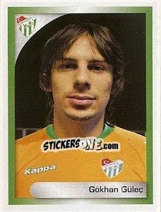Sticker Gökhan Güleç - Turkcell Süper Lig 2008-2009 n. 88 - Panini