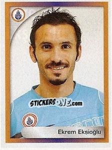 Cromo Ekrem Ekşioğlu - Turkcell Süper Lig 2008-2009 - Panini