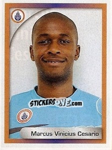Sticker Marcus Vinicius Cesario - Turkcell Süper Lig 2008-2009 - Panini