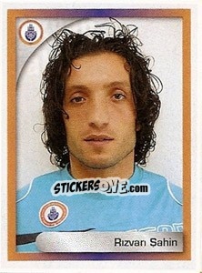 Sticker Rizvan Sahin - Turkcell Süper Lig 2008-2009 n. 99 - Panini
