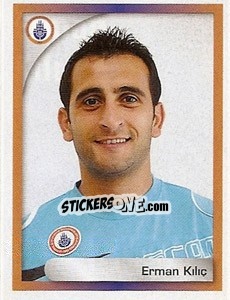 Sticker Erman Kiliç - Turkcell Süper Lig 2008-2009 - Panini
